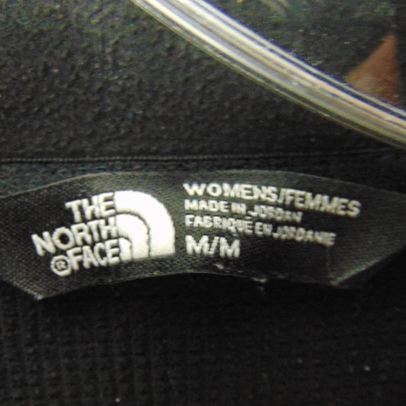 The North Face zip up Black Jacket Women's size M - Picture 7 of 7